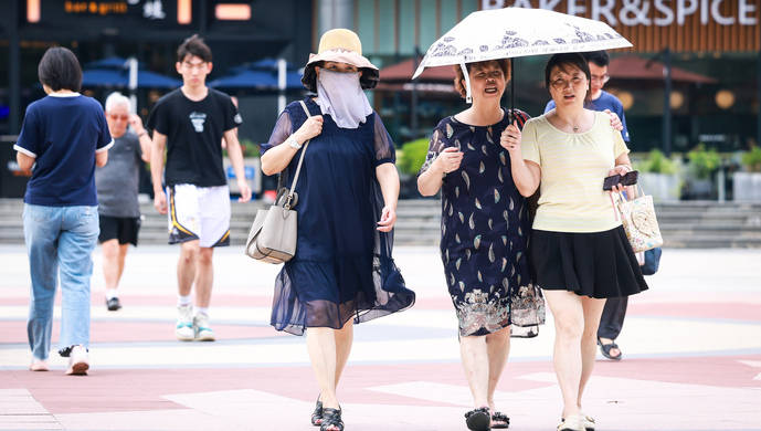 下载手机闹钟:上海本周“退烧”，最高温跌破35℃高温线，盛夏也有冷空气影响？
